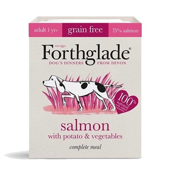 Forthglade Complete Grain Free Salmon & Potato 395g Single