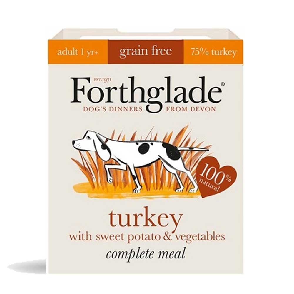 Forthglade Complete Grain Free Turkey & Sweet Potato 395g Single