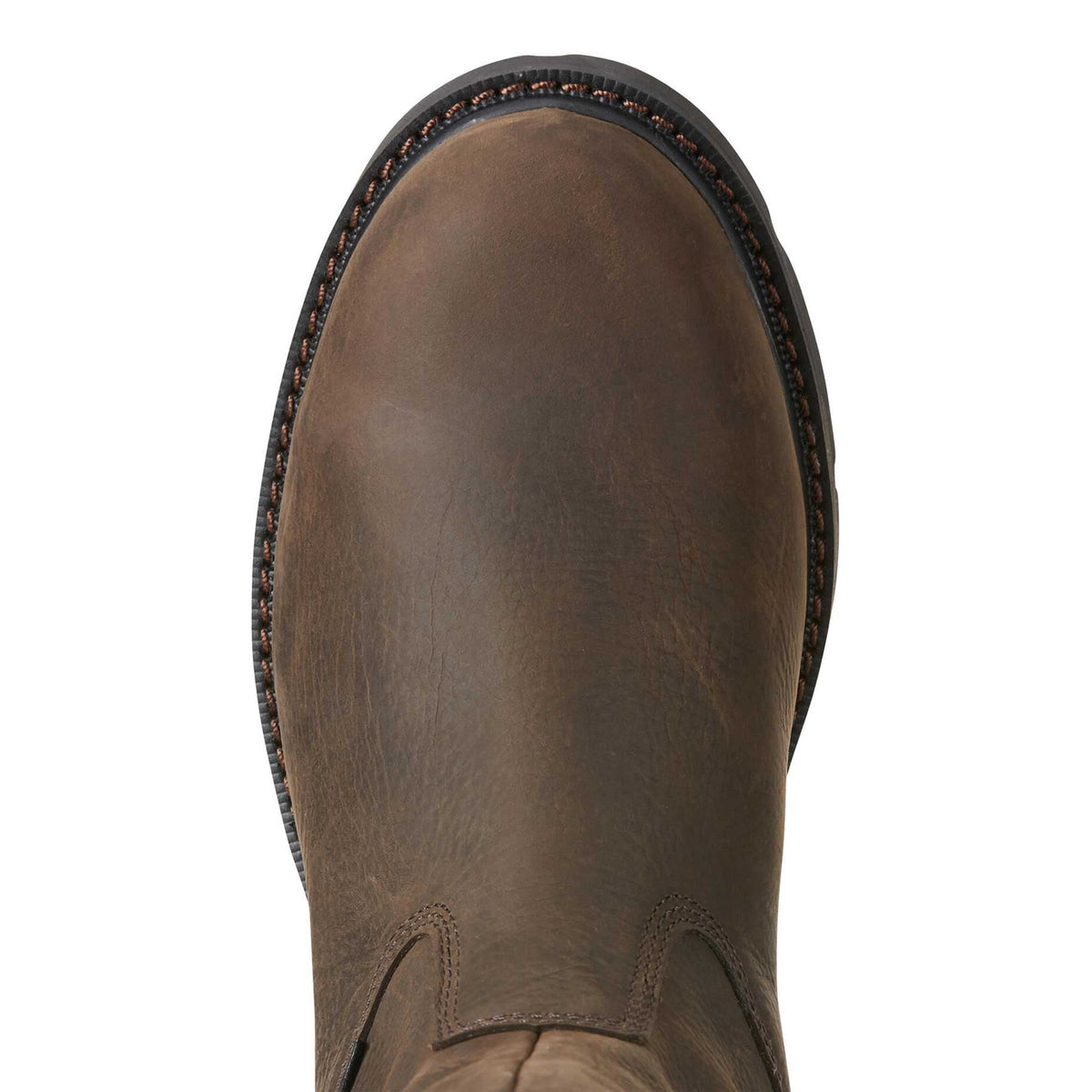 Ariat Groundbreaker Pull On (Rigger Style) H2O Safety Boots Dark Brown