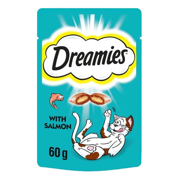 Dreamies Cat Treats With Salmon 60g
