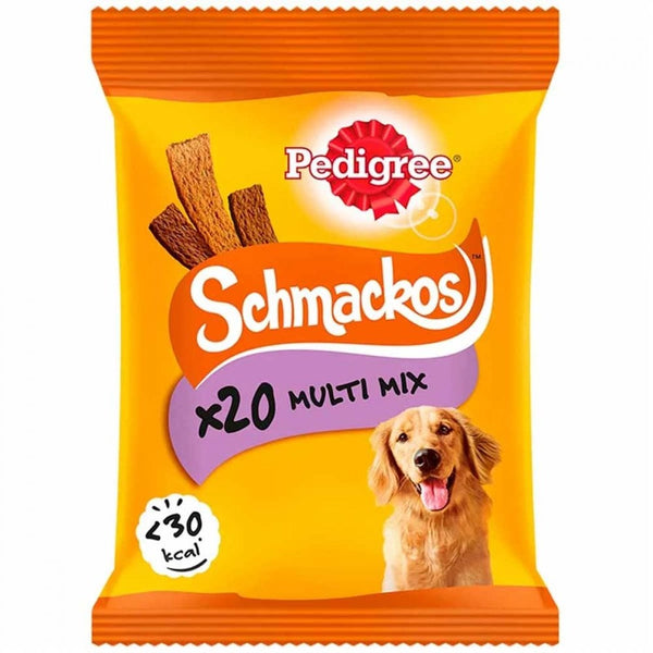 Pedigree Schmackos Meat Multi Mix 20 Pack Dog Treats