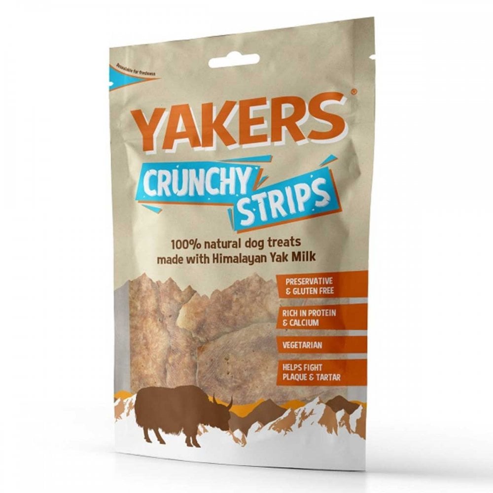 Yakers Crunchy STRIPS 70g Dog Treats