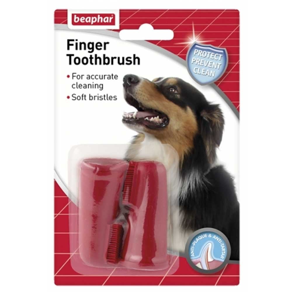 Beaphar Finger Toothbrush for Dogs