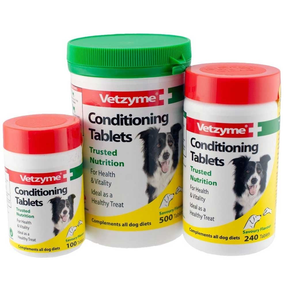 Vetzyme Conditioning Tablets For Dogs