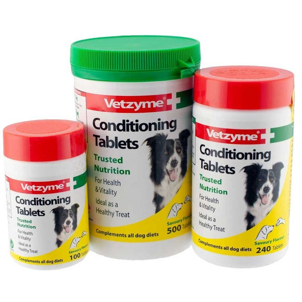 Vetzyme Conditioning Tablets For Dogs