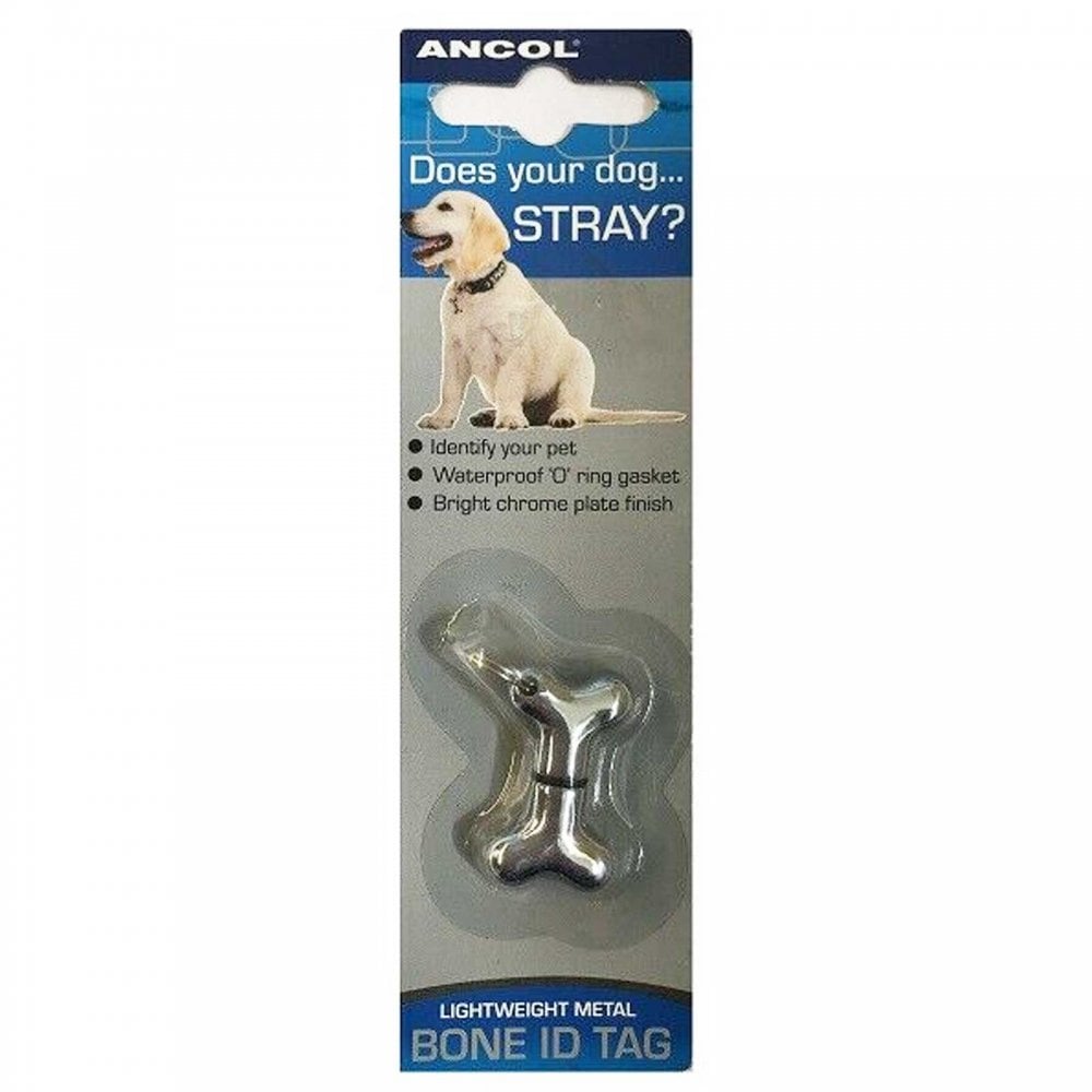 Ancol Simply Glamour Dog ID Bone
