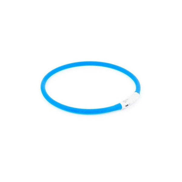 Ancol USB Halo Flashing Dog Neck Band Blue