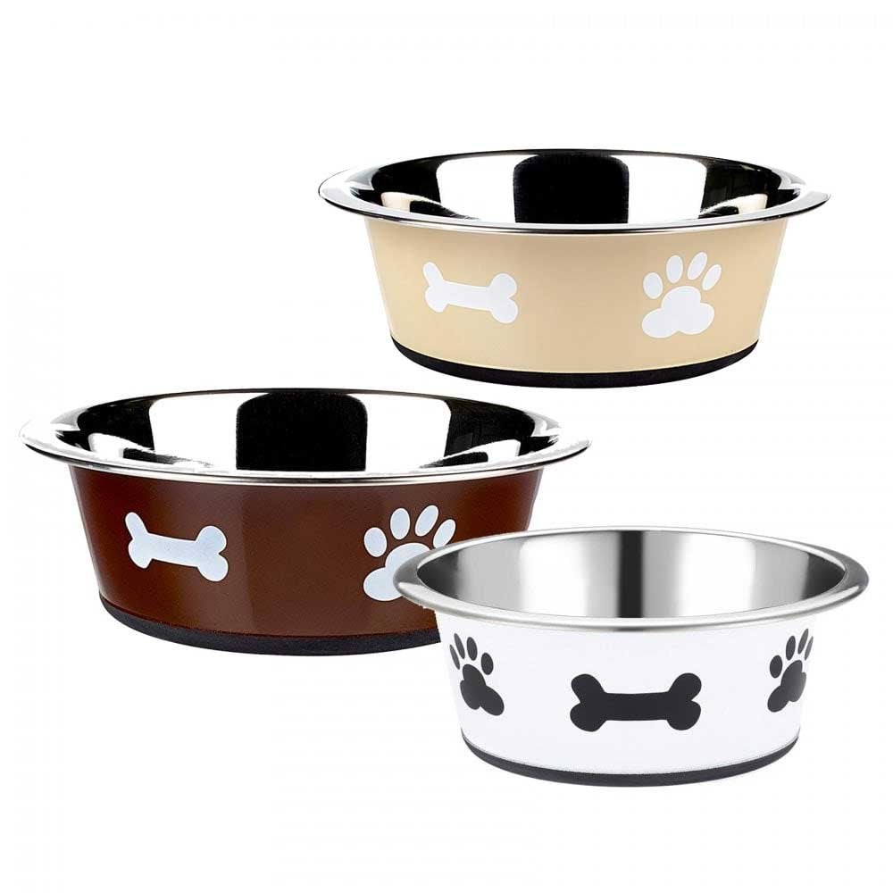 Classic Posh Paws Stainless Steel Dog Dish
