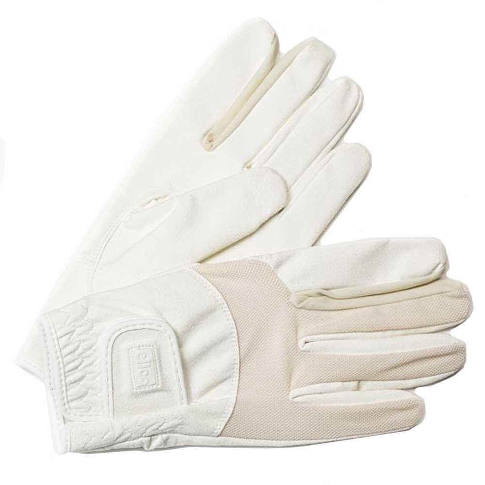 Elico Hatton Riding Gloves White