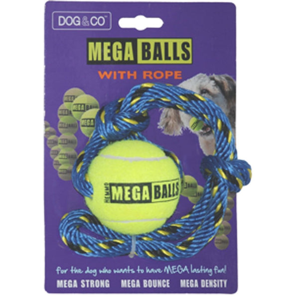 Hem And Boo Mega Ball With Rope 2.5"