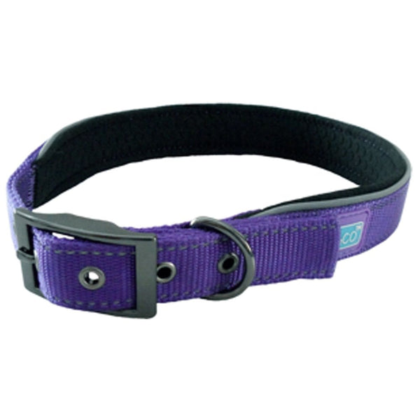 Hem And Boo Padded Reflective Dog Collar