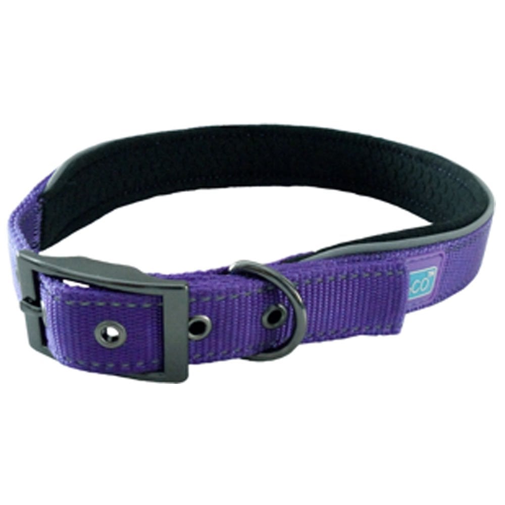 Hem And Boo Padded Reflective Dog Collar