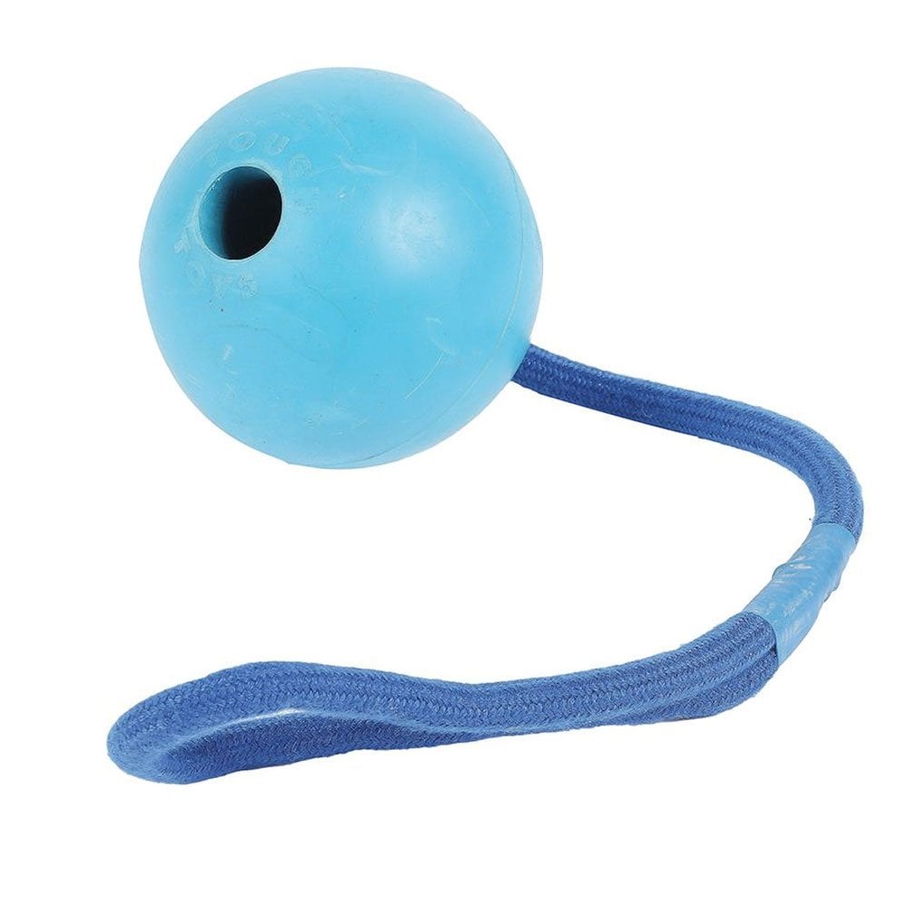 Happy Pet Tough Toy Jumbo Rope Ball 3.25 Inch