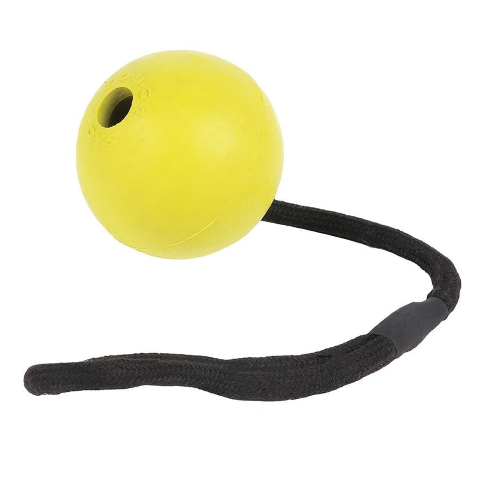 Happy Pet Tough Toy Jumbo Rope Ball 3.25" FLOATER