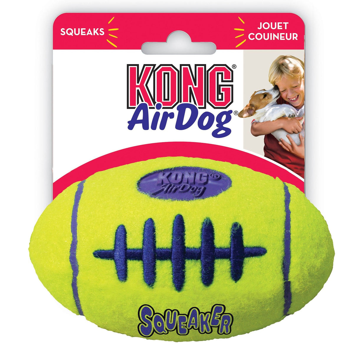 KONG Air Squeaker American Football Medium