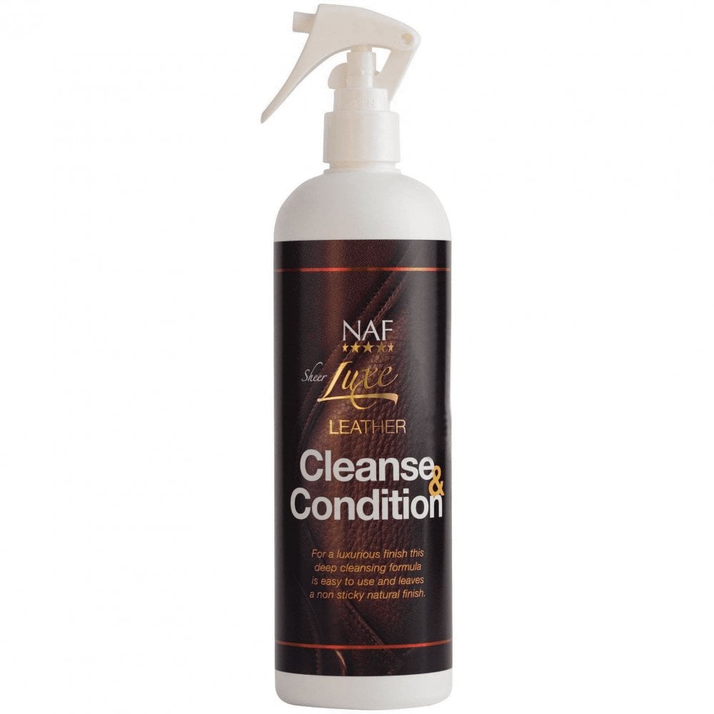 NAF Sheer Luxe Leather Cleanse & Condition 500ml
