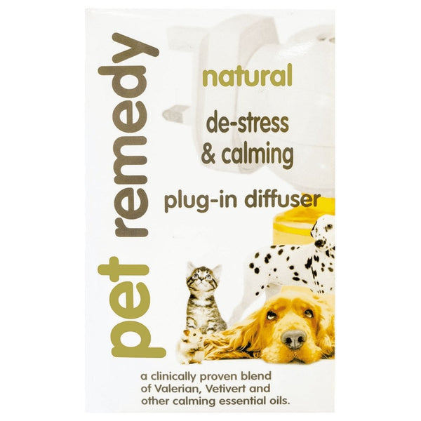 Pet Remedy Plug-in De-Stress Diffuser With 40ml Bottle (6 weeks)