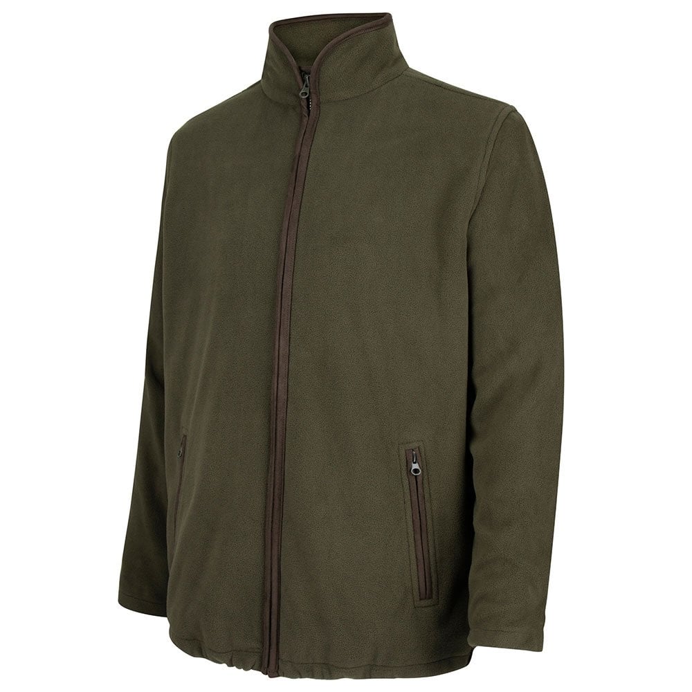 Hoggs of Fife Woodhall Fleece Jacket Green