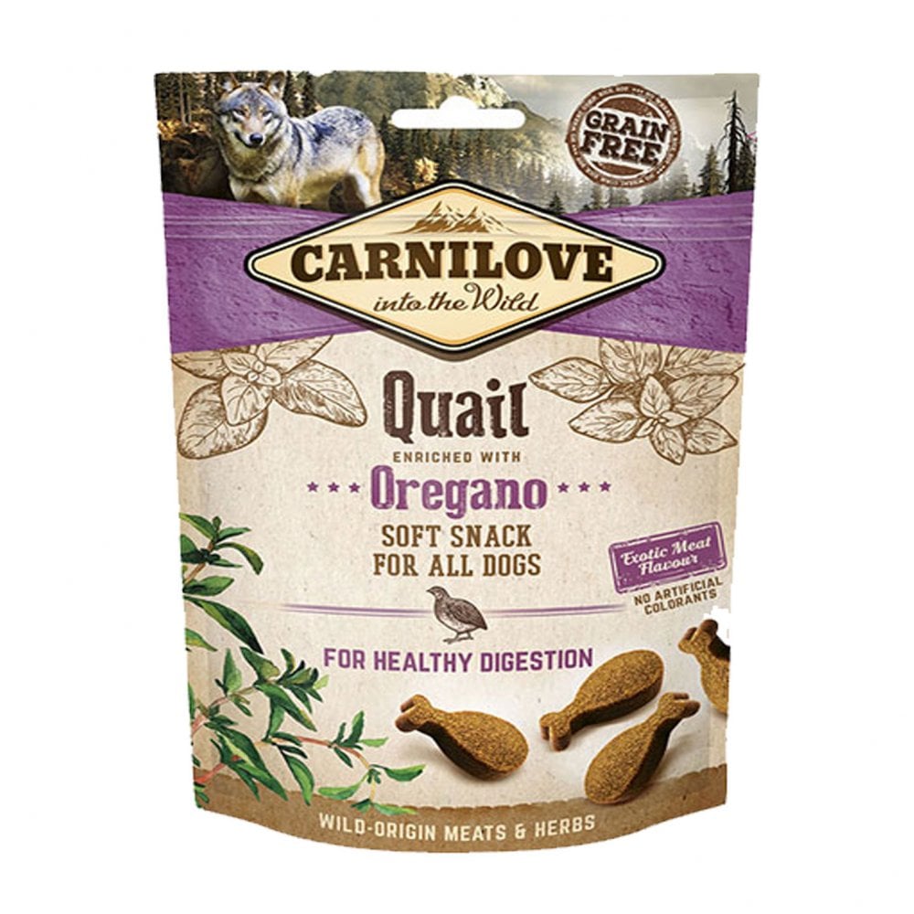 Carnilove Quail with Oregano Dog Treats 200g