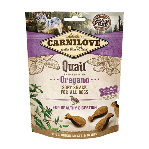Carnilove Quail with Oregano Dog Treats 200g