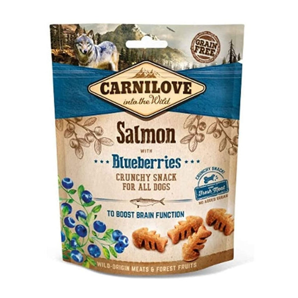 Carnilove Salmon with Blueberries Dog Treats 200g