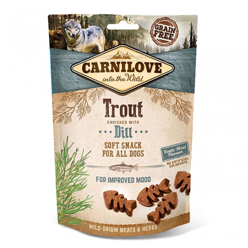Carnilove Trout with Dill Dog Treats 200g