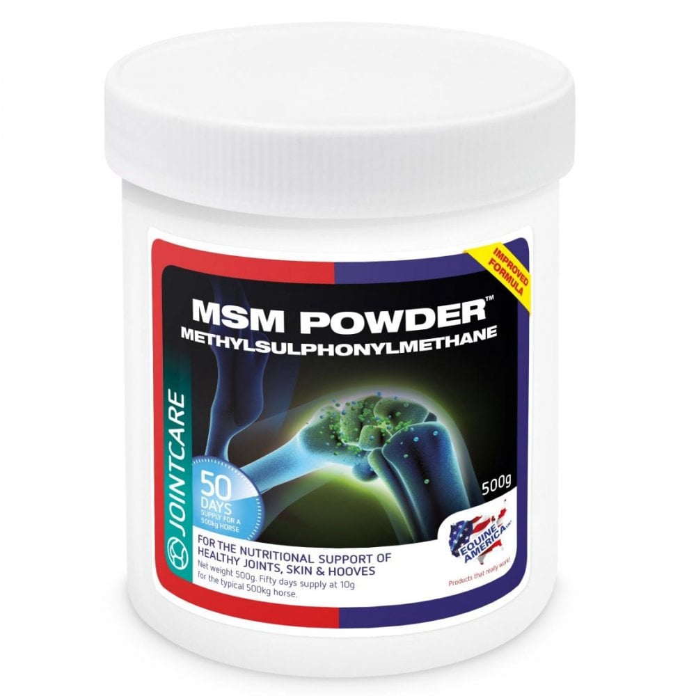 Equine America MSM Powder - Horse Supplement 500g