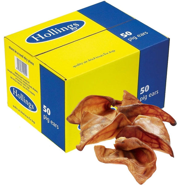 Hollings Pigs Ears - Natural Dog Treats