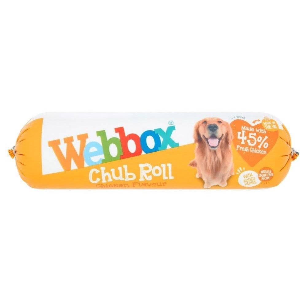 Webbox Chub Roll Dog Food Chicken