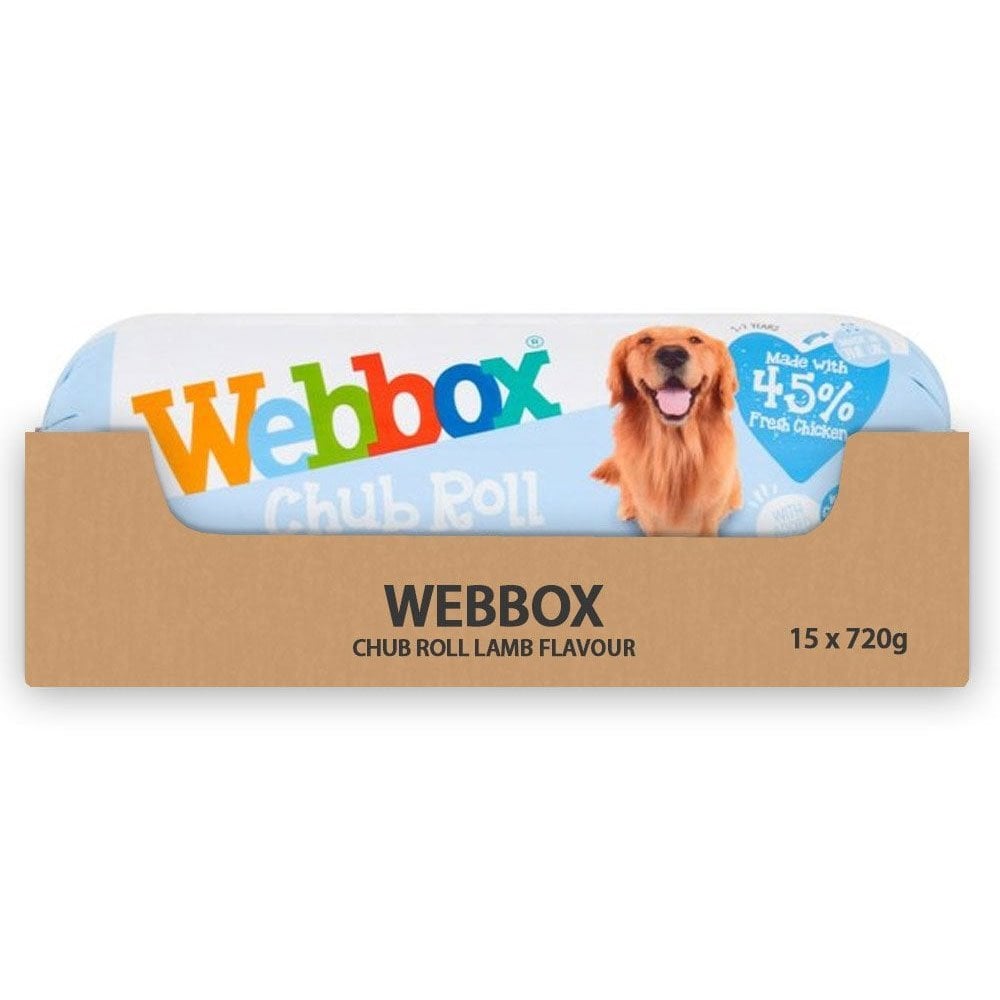 Webbox Chub Roll Dog Food Lamb
