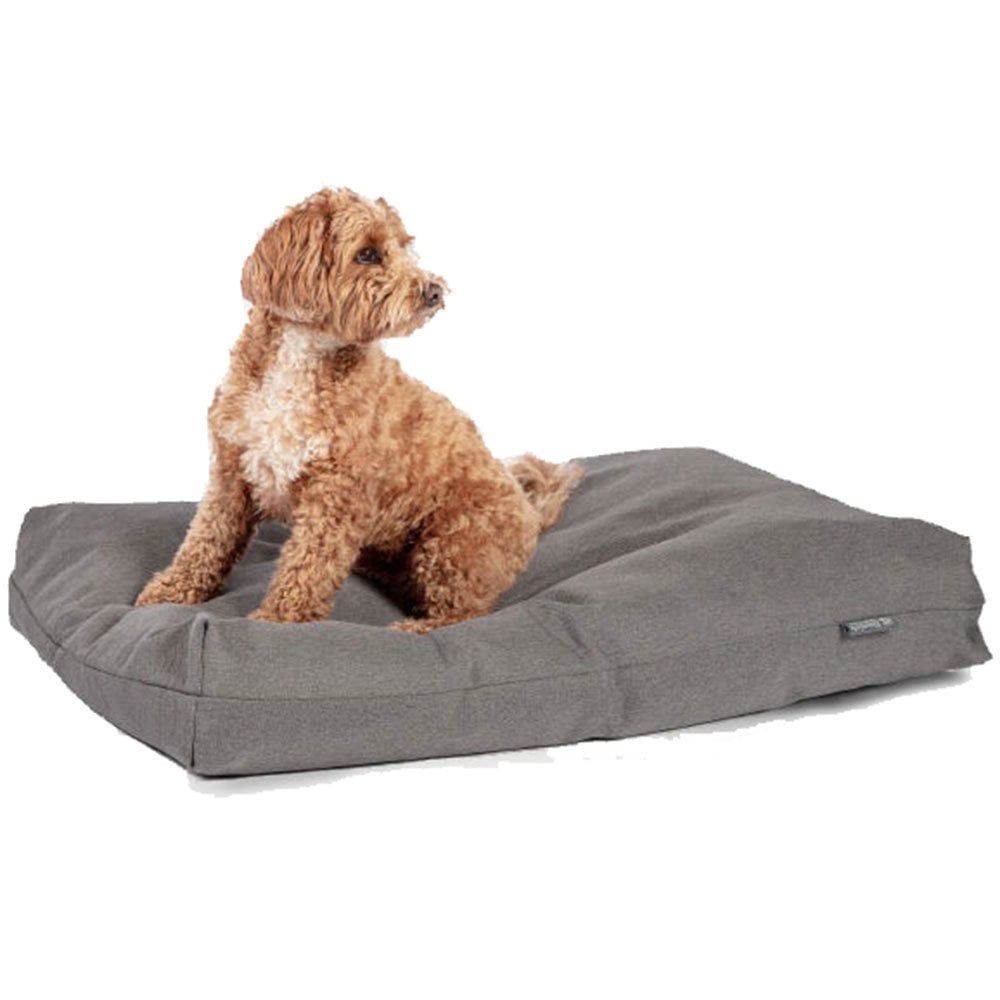 Danish Designs Anti-Bacterial Deluxe Duvet Dog Bed Grey