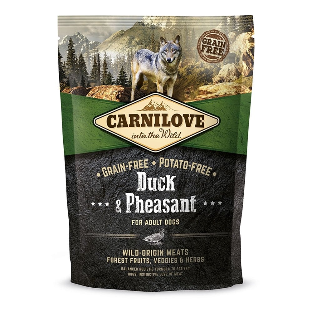 Carnilove Duck & Pheasant Adult Dog Food 1.5kg