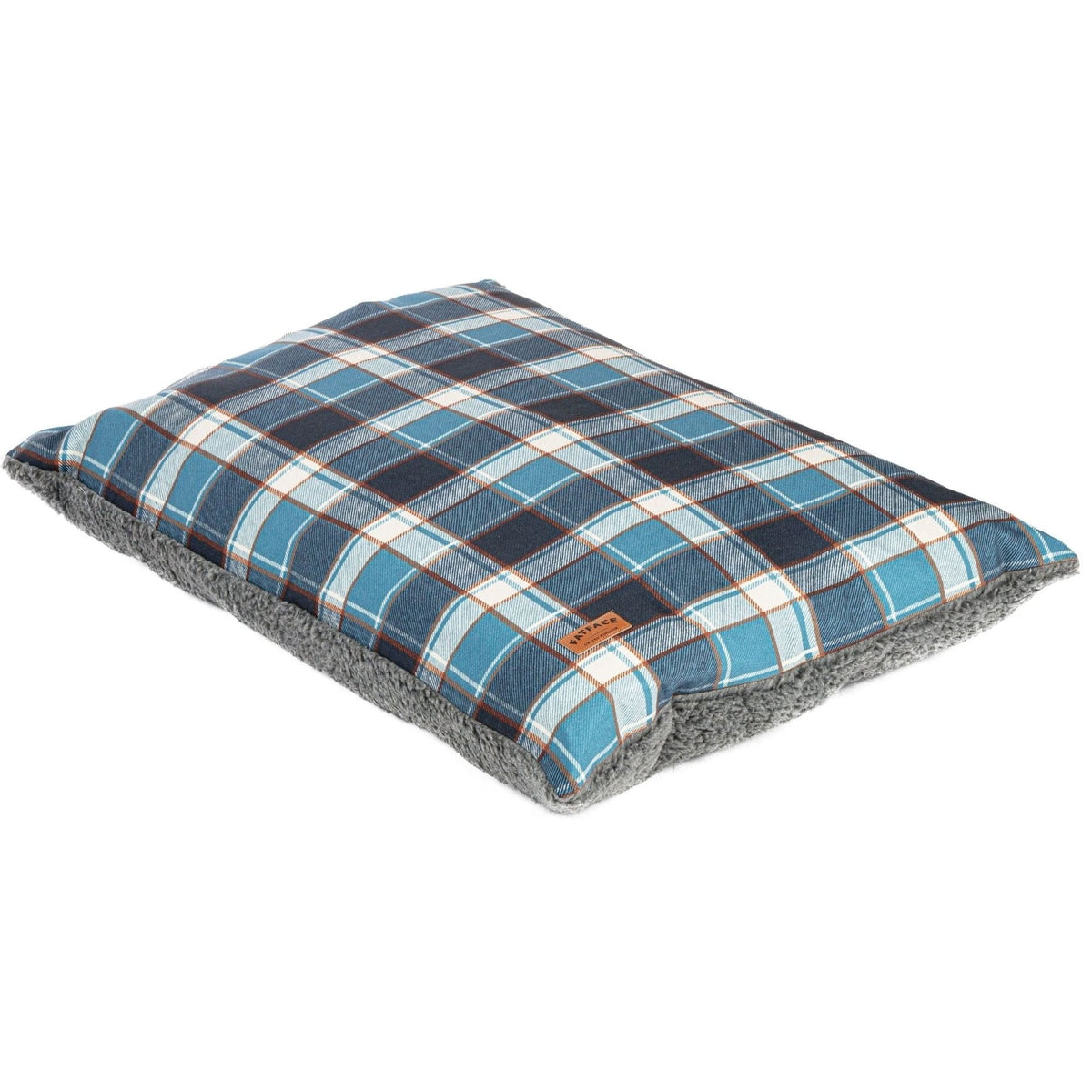 FatFace Fleece Check Deep Duvet Dog Bed