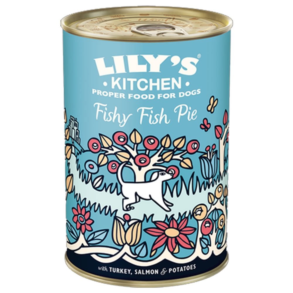 Lily's Kitchen Adult Fishy Fish Pie Dog Food 400g