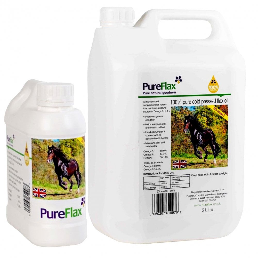 PureFlax Linseed / Flax Oil For Horses