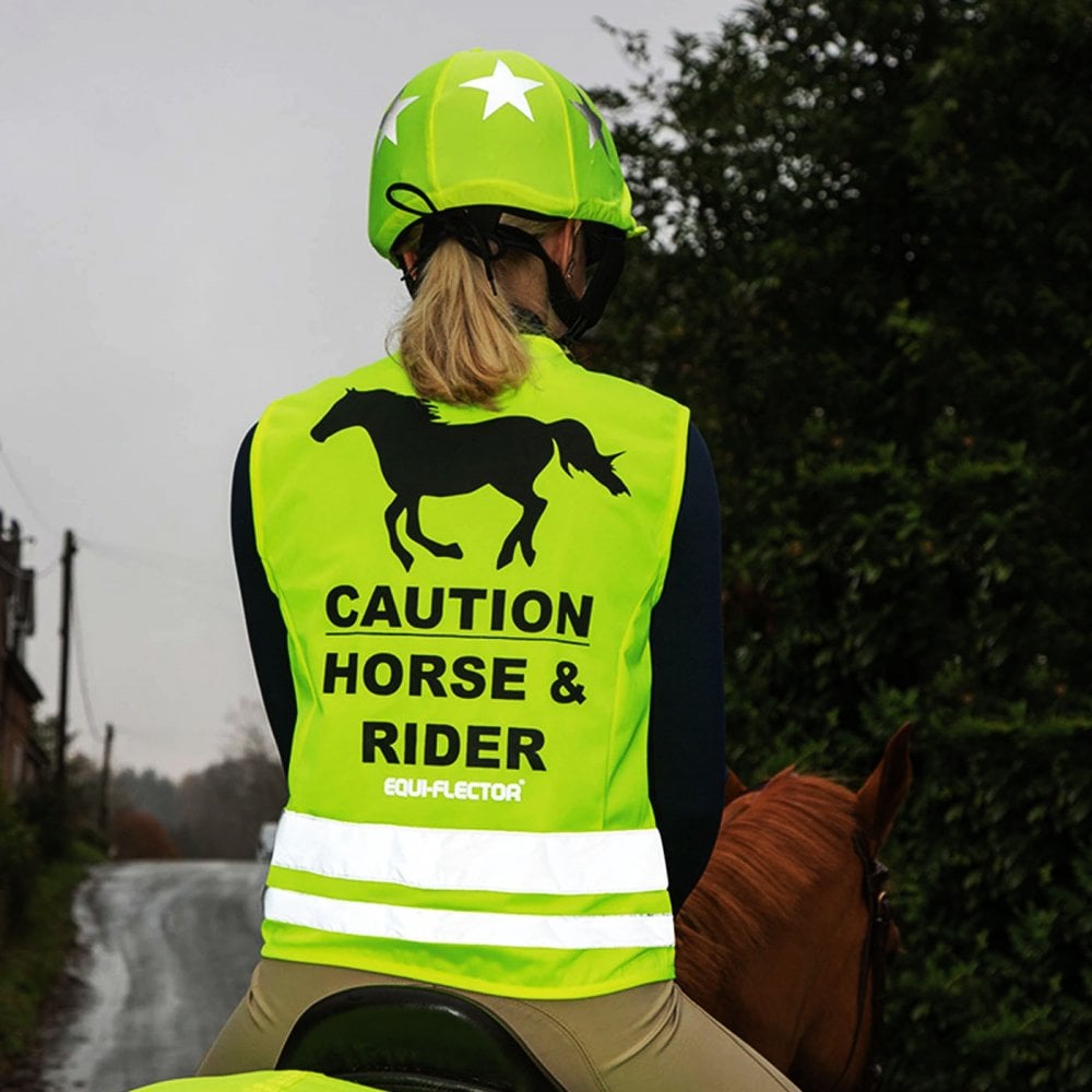Shires Equi-Flector Safety Vest Yellow