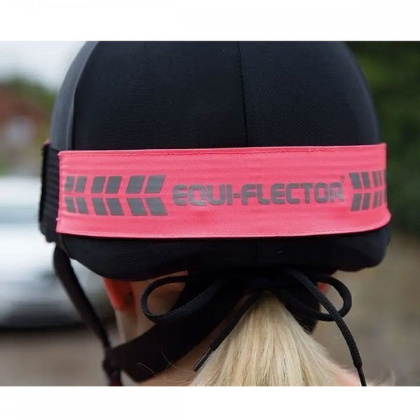 Shires Equi-Flector Hatband Pink