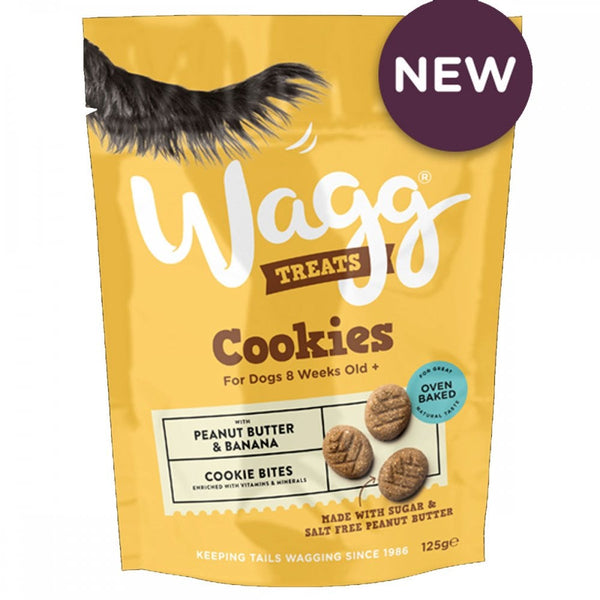 Wagg Cookies with Peanut Butter & Banana 125g