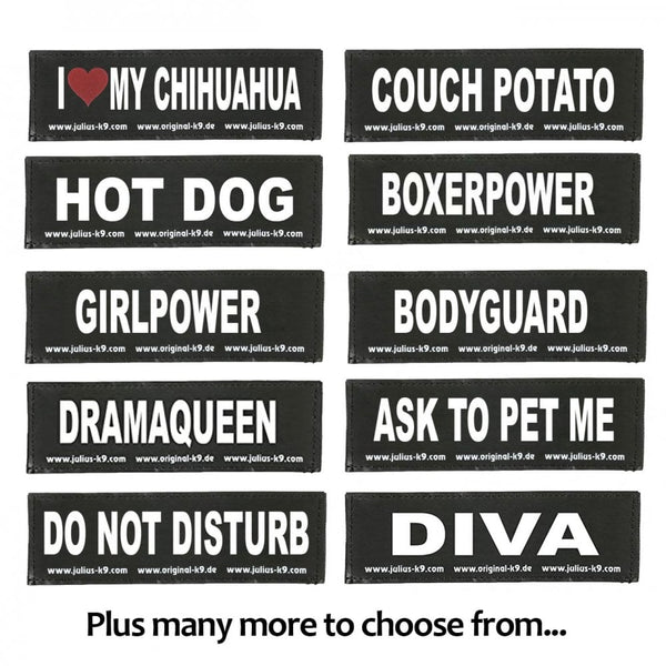 Julius-K9 Harness Labels (Pair)