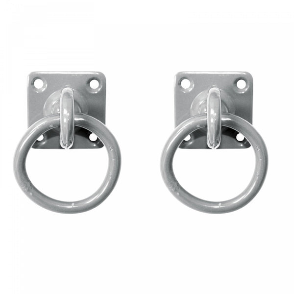 Perry Swivel Tie Ring On Mounting Plate Pack Of 2