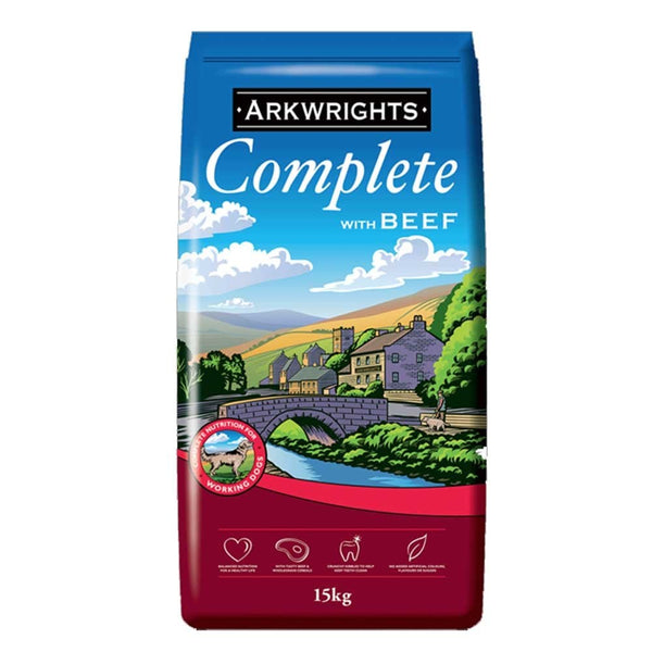 Arkwrights Complete Beef Dog Food 15Kg