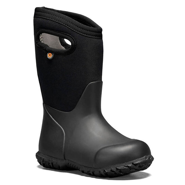 Bogs Kids York Wellies Solid Black