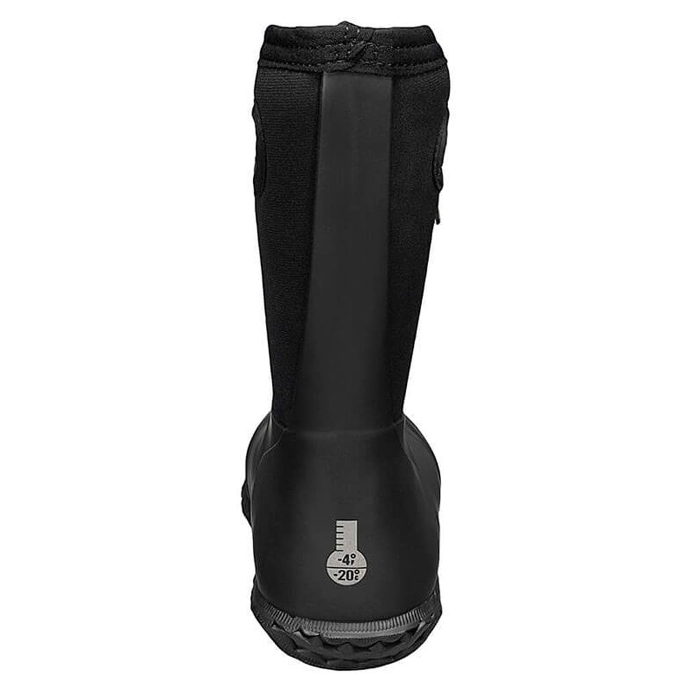 Bogs Kids York Wellies Solid Black