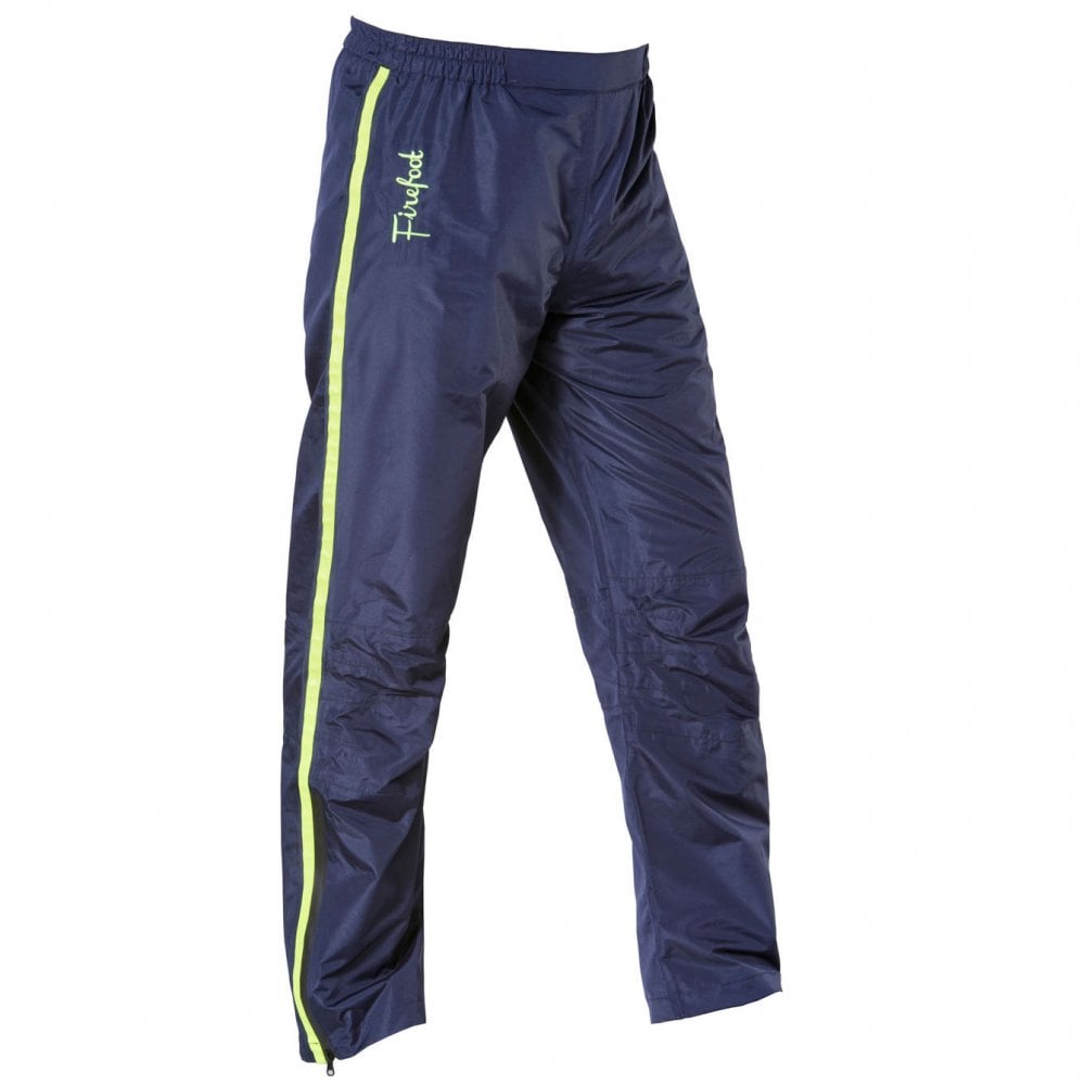 Firefoot Ladies Waterproof Overtrouser Navy/Yellow