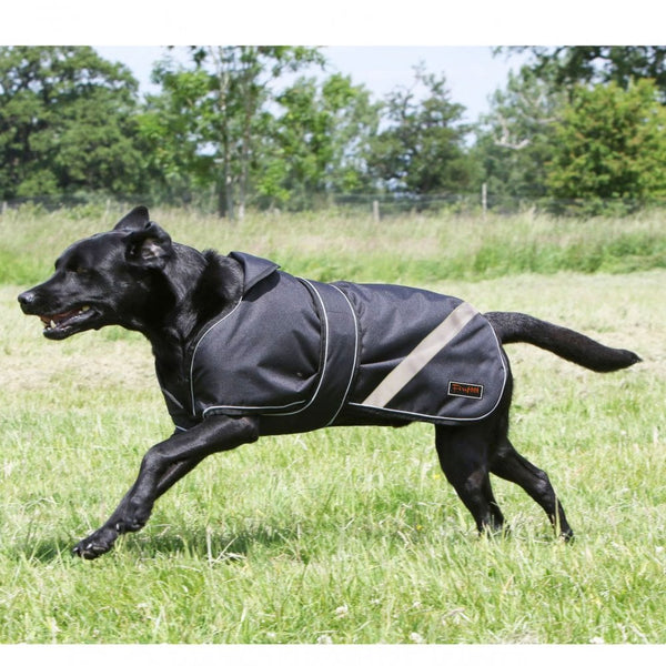 Firefoot Branded 2 in 1 Dog Coat Black