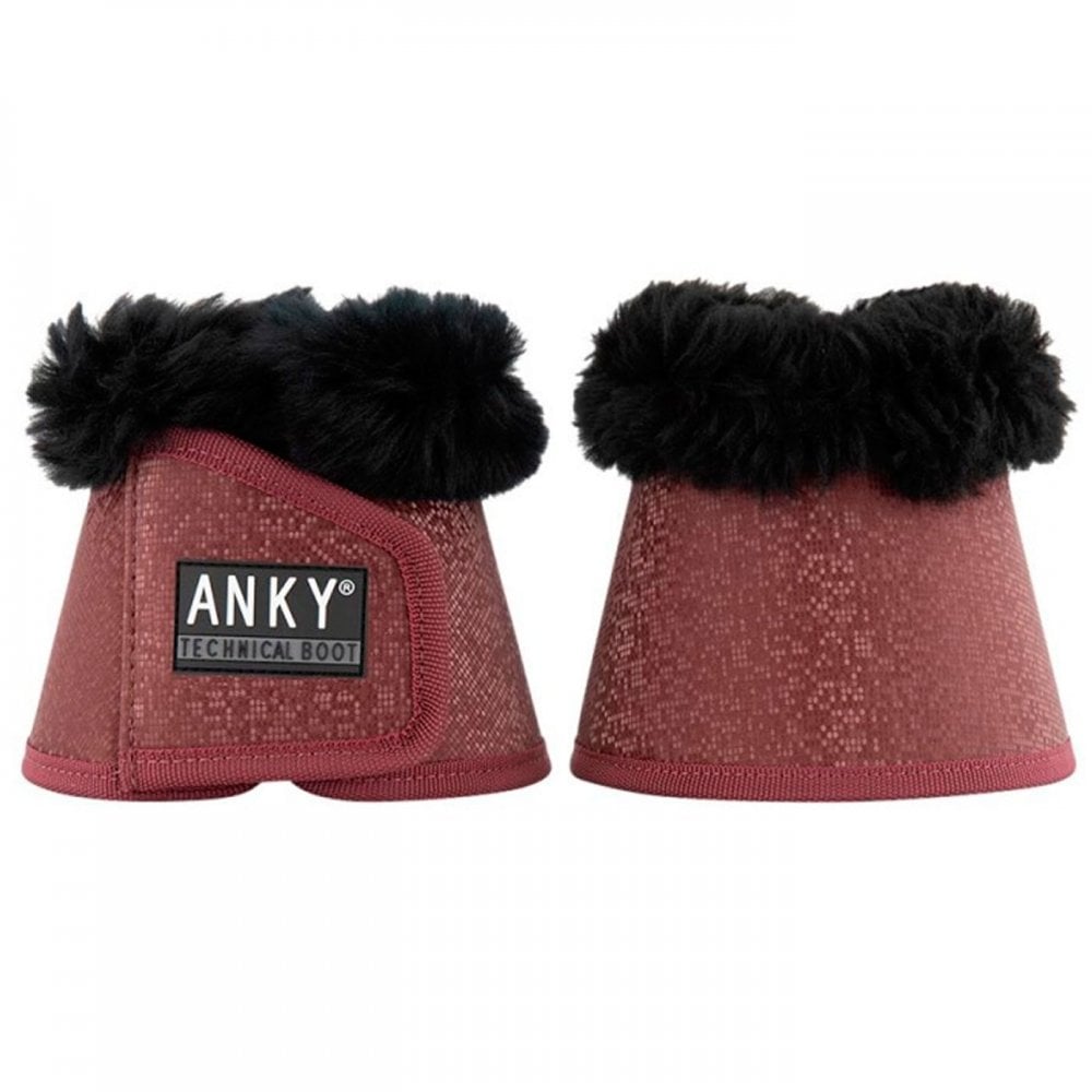 ANKY Sheepskin Bell Boots Tawny Port