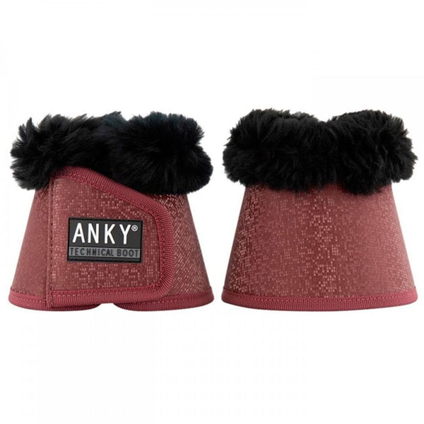 ANKY Sheepskin Bell Boots Tawny Port
