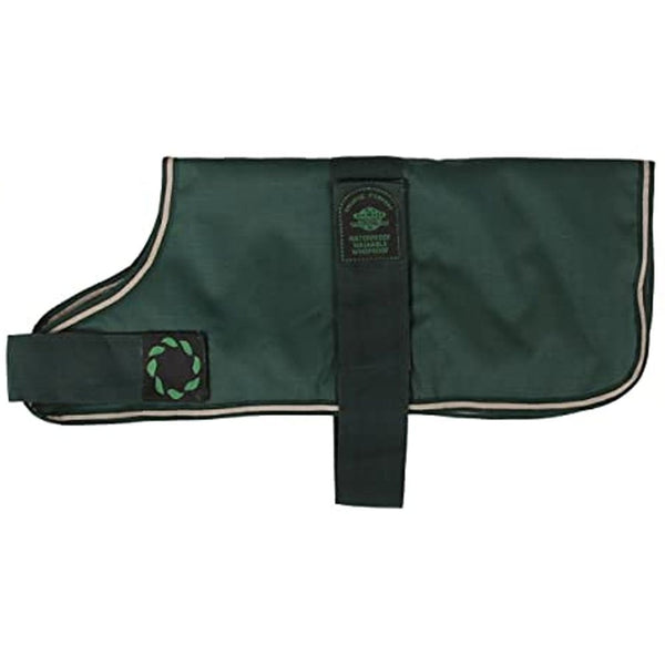Outhwaites Bottle Green Padded Dog Coat