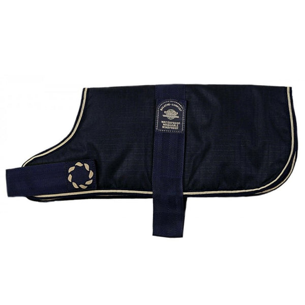 Outhwaites Navy Blue Padded Dog Coat