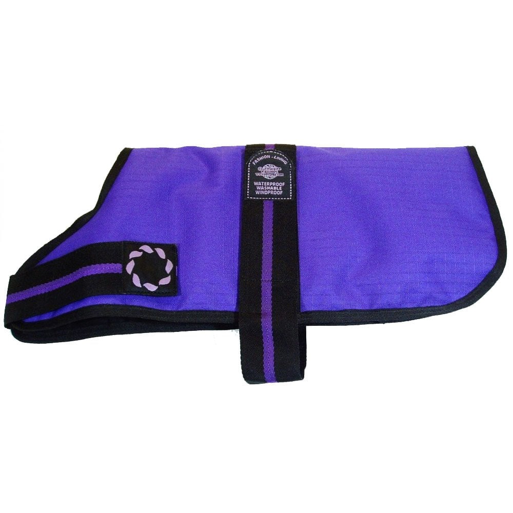 Outhwaites Purple-line Padded Dog Coat